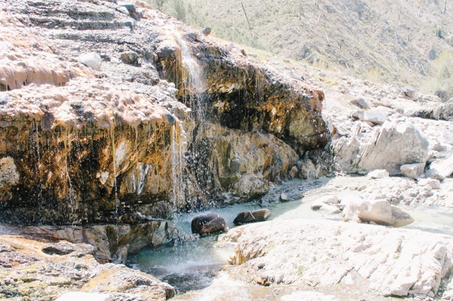 Kirkham hot springs is fun thing to do near Stanley