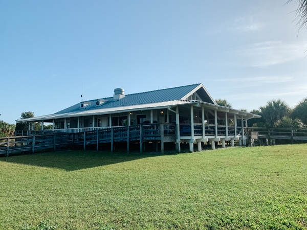 There is a small cafe on Caladesi Island
