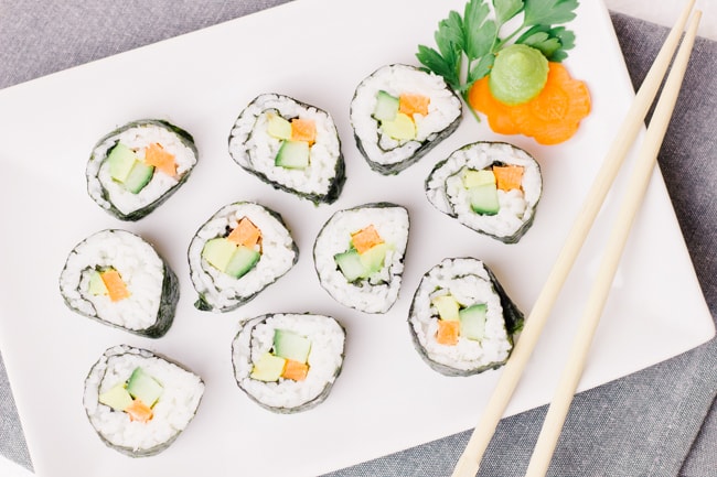 Eating at Sushi-Rama is one of the best kid-friendly things to do in Denver