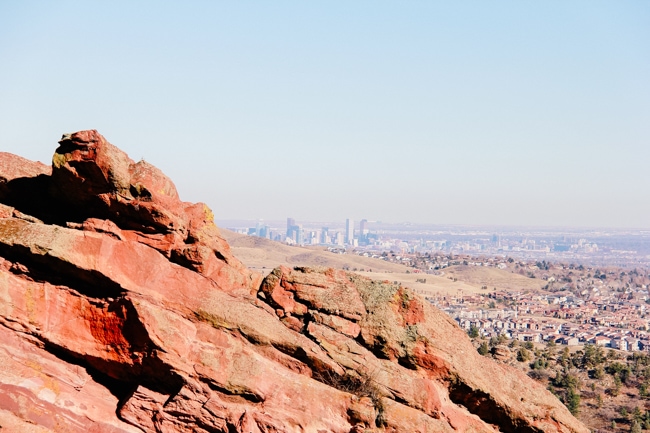 Another picture of the red rocks in Denver.