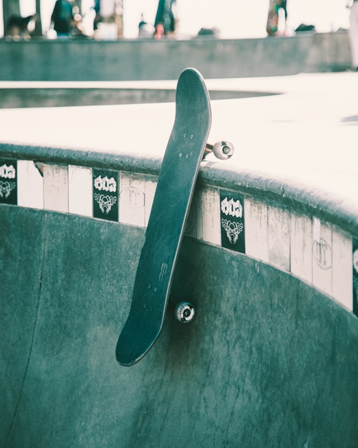 A picture of the Denver Skate Park