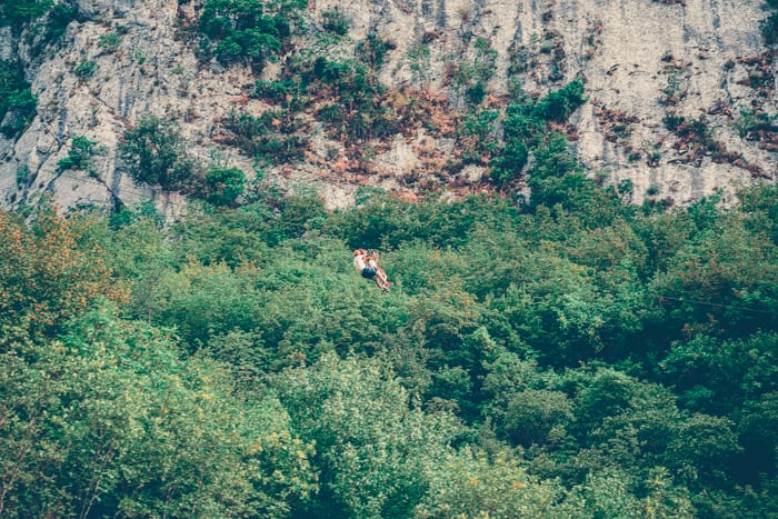 Zip lining is an adventurous thing to include in your Big Island itinerary