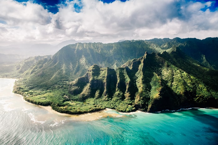 A helicopter tour is one of the most unique things to do on the Big Island in Hawaii