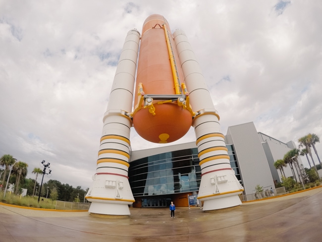 Visiting the Kennedy Space Center is one of the most unique things to do in Orlando