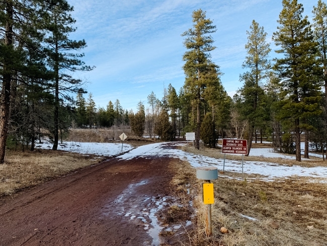 Pumphouse Wash is a spot for dispersed camping near Sedona