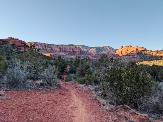 Cockscomb Trail in Sedona, AZ