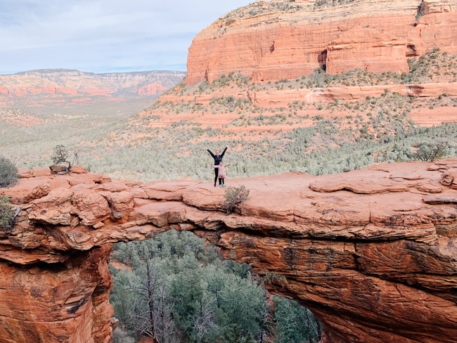 Hiking the Devil's Bridge Trail in Sedona