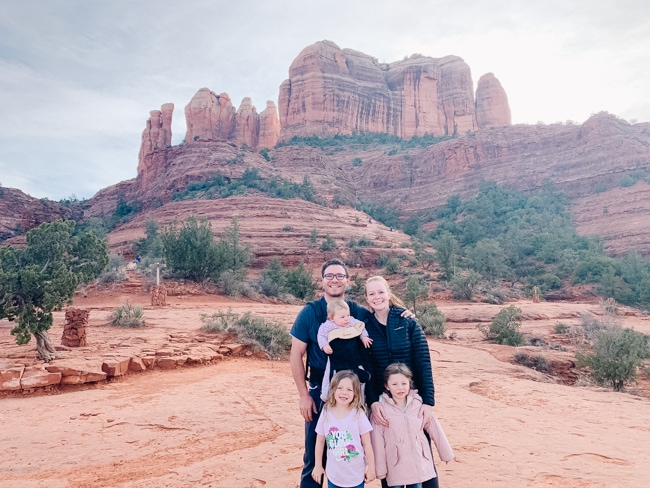 Hiking Cathedral Rock is one of our favorite things to do with kids in Sedona