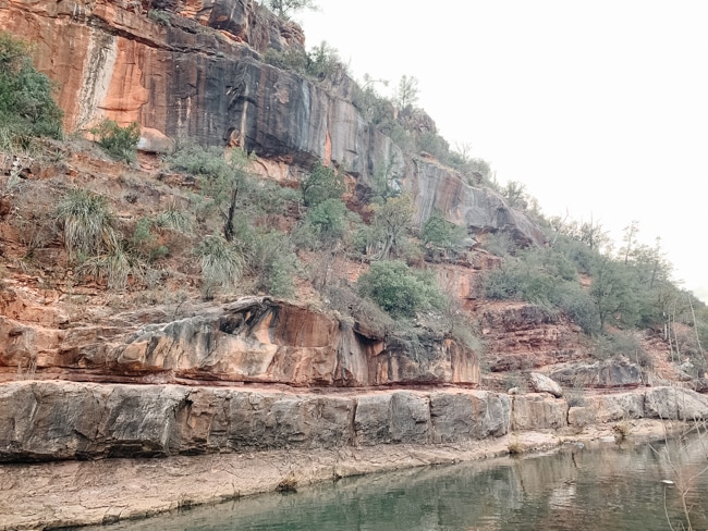 Grasshopper Point Swimming Hole in Sedona, AZ