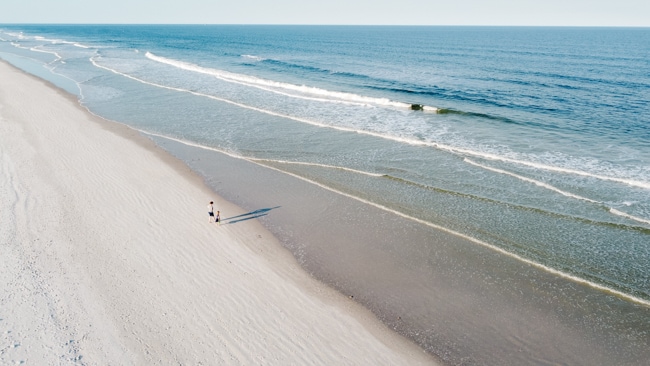 St Augustine is a great stop if you're looking to combine some history with the beaches in Florida with clear water.