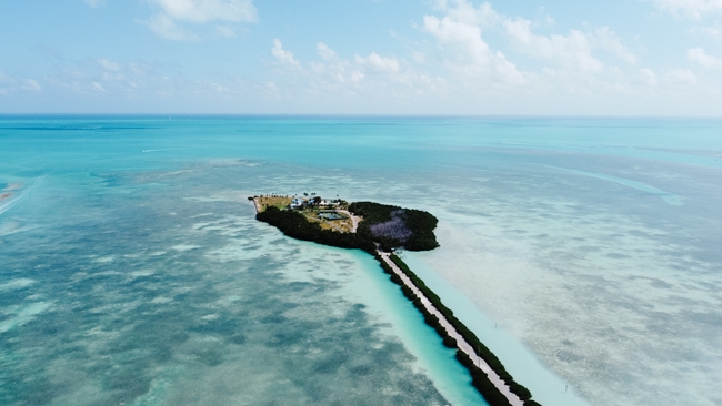 The Keys have amazing beaches in Florida with clear water