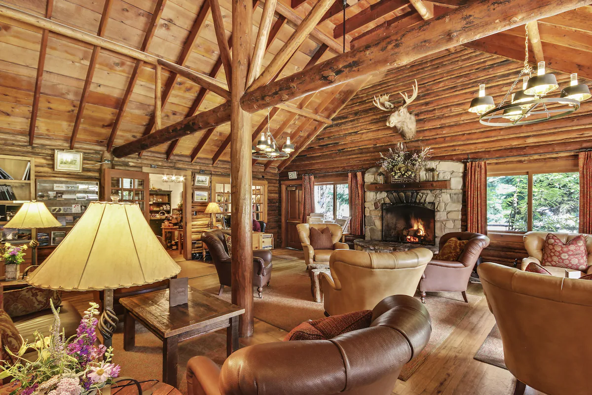 Jenny Lake Lodge is a great place to stay on a road trip from Salt Lake City to Yellowstone National Park