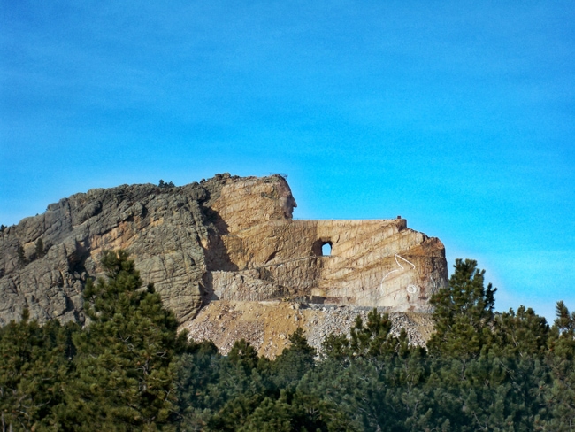 Crazy Horse Memorial in Custer, SD
