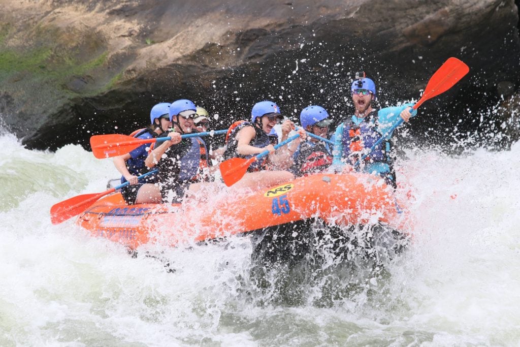 Whitewater rafting is one of the popular things to do in Hagerman, Idaho