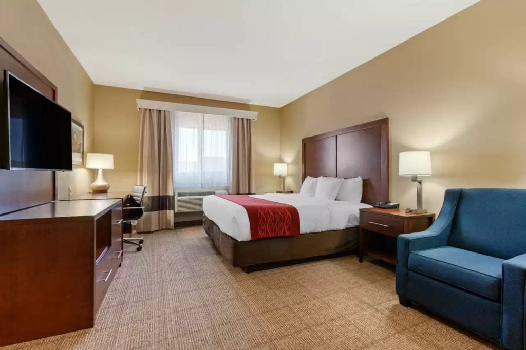 Comfort Inn & Suites offers a free breakfast making it a great choice for where to stay in Page, AZ