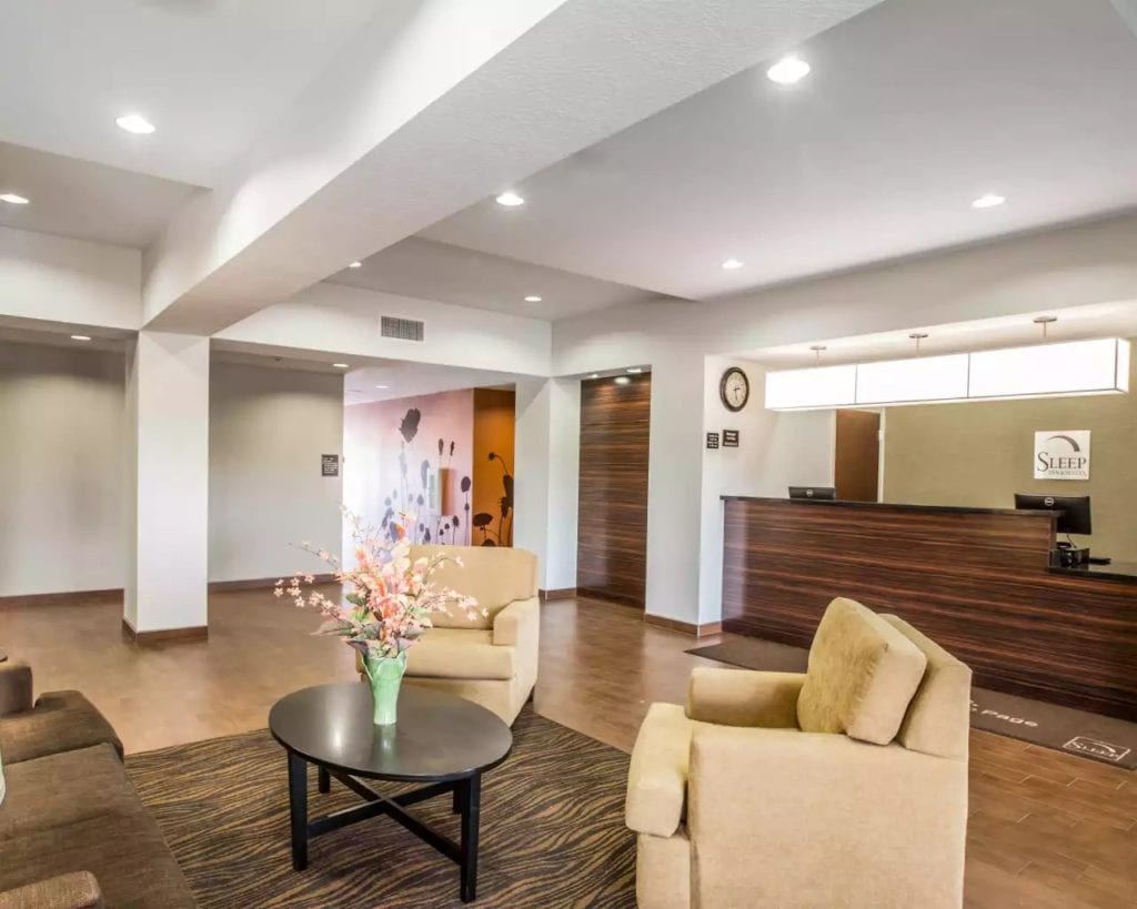 Sleep Inn & Suites lobby in Page, AZ