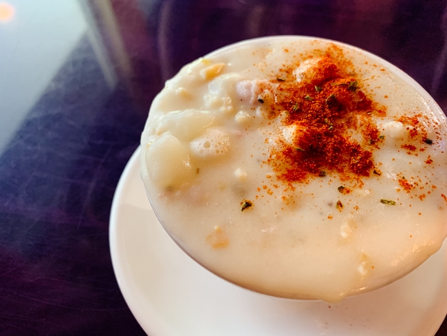 Clam chowder