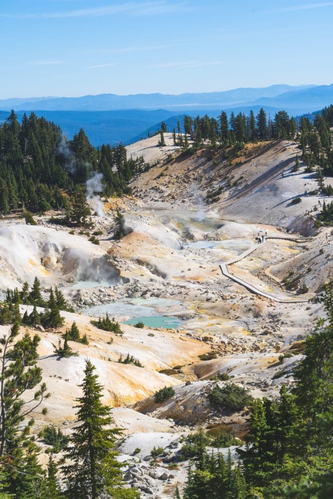 Lassen Volcanic National Park in California