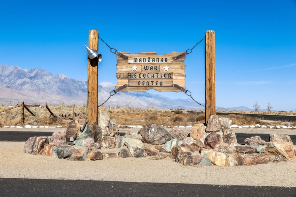 Manzanar National Historic Site in California