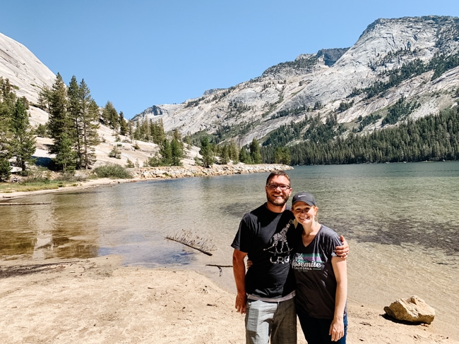 Tenaya Lakes in Yosemite National Park