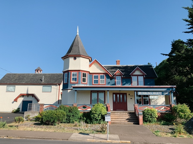 Historic Burrows House in Newport, Oregon
