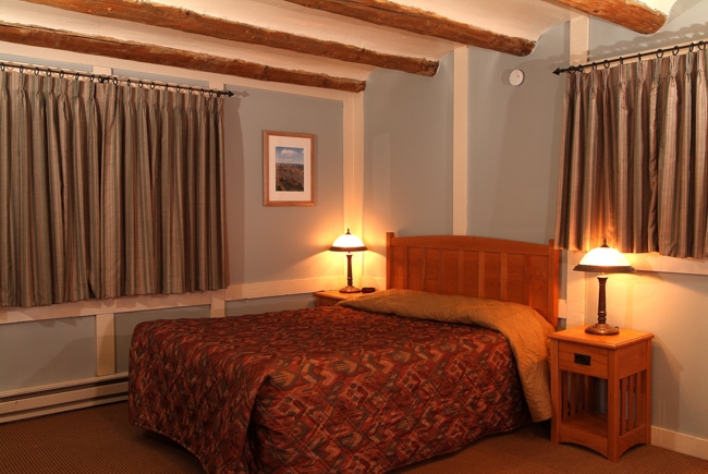 Hotel room in the Bright Angel Lodge in the Grand Canyon South Rim
