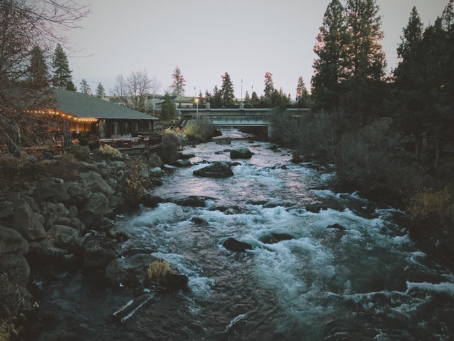 River in Bend, Oregon