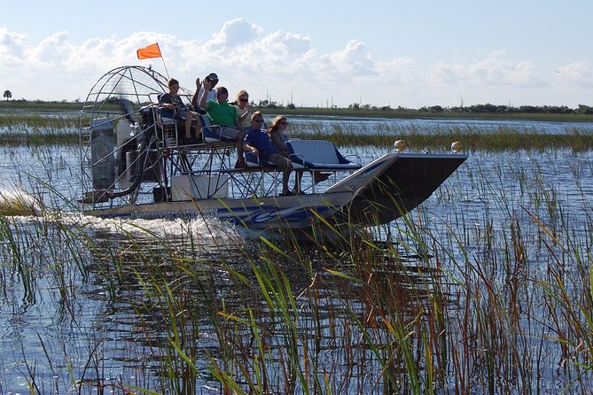 Air boat ride in the Everglades in Florida