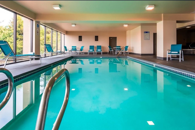 Swimming pool in Florence, Oregon