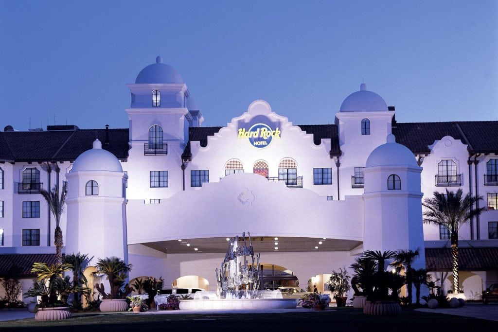 Hard Rock Hotel entrance