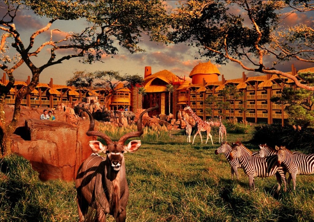 Disney's Animal Kingdom Lodge is one of the best options for where to stay in Orlando