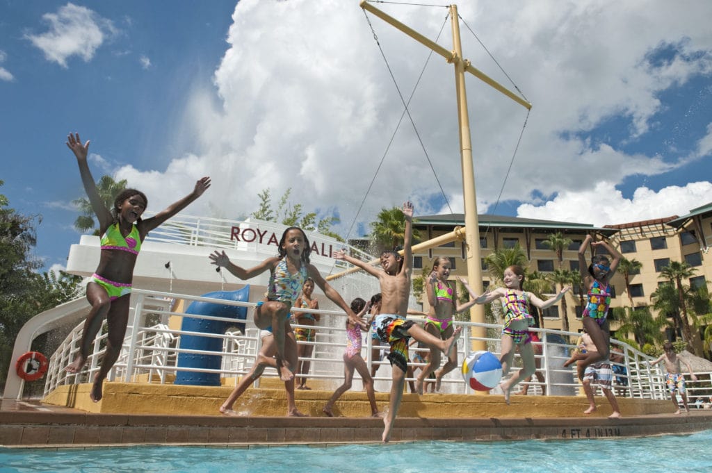 Universal's Loews Royal Pacific Resort pool
