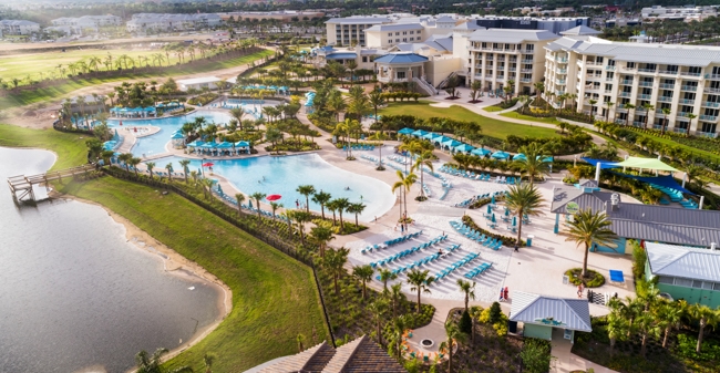 Margaritaville Resort is a great option for where to stay in Orlando for families