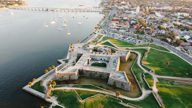 Fort in St. Augustine, Florida