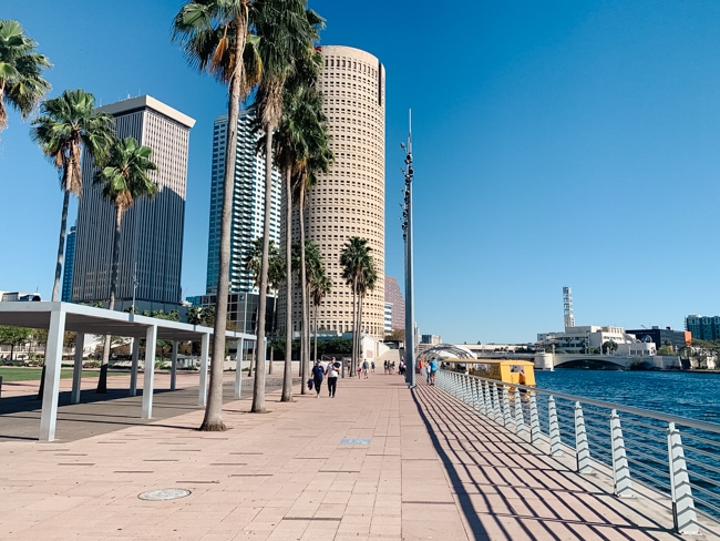 Downtown Tampa in Florida