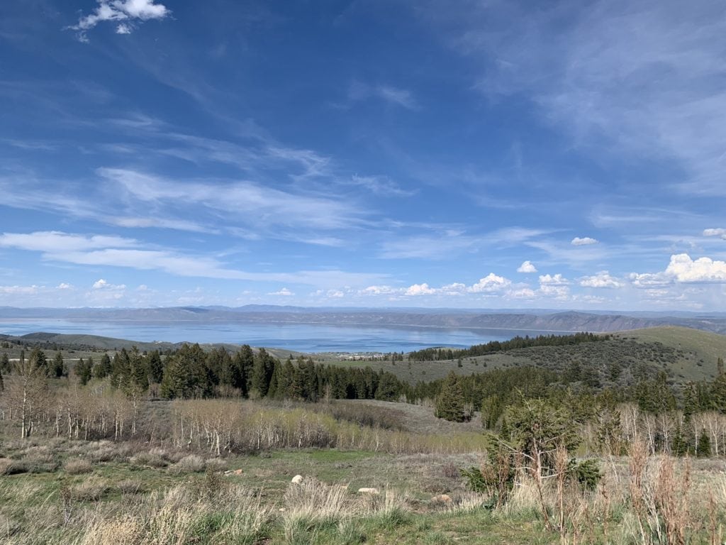 View from the Bear Lake Overlook