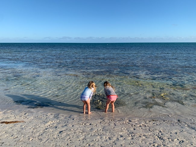 Swimming at Bahia Honda State Park