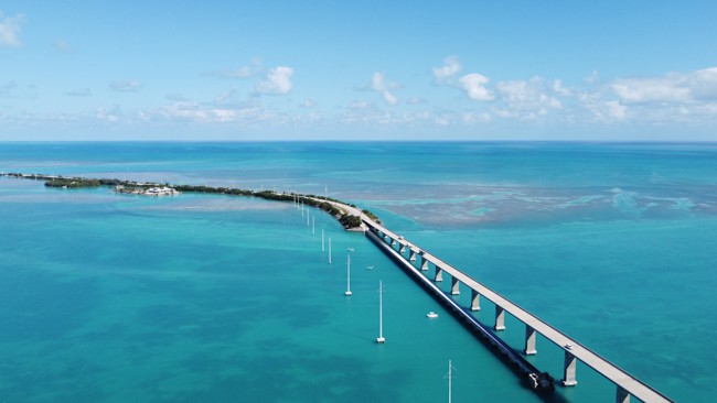Bridge in the Florida Keys