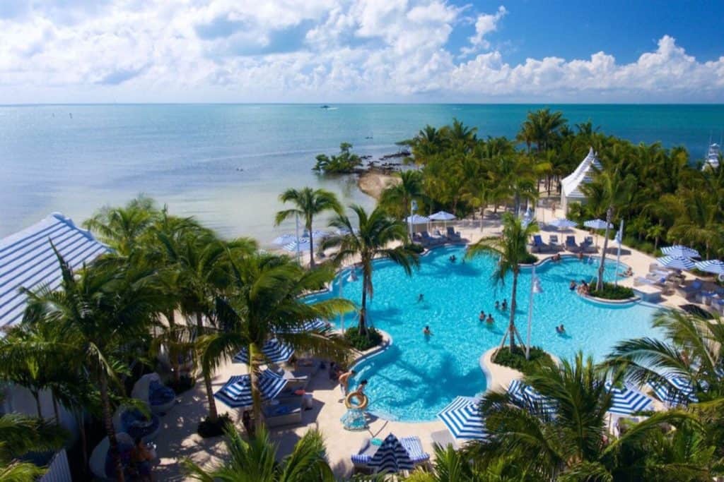 Islabella Beach Resort swimming pool and ocean view