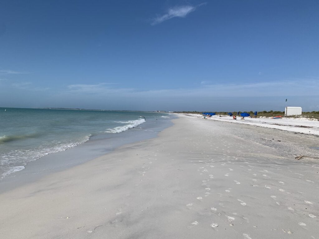 Caladesi Island beach