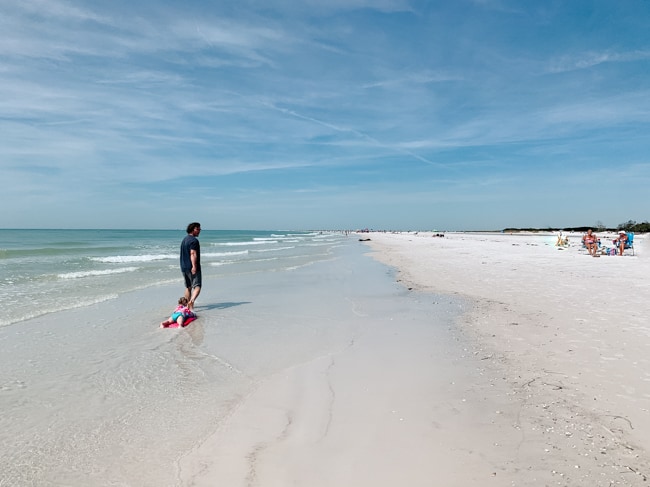 Fort De Soto is one of the best family beaches in Florida on the Gulf Coast