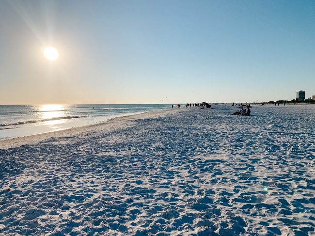 Siesta Key Beach is Florida