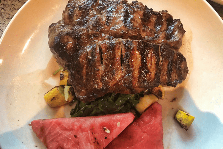 Dinner plate from Commissary DC