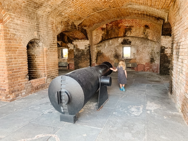Fort Zachary State Park historic cannon