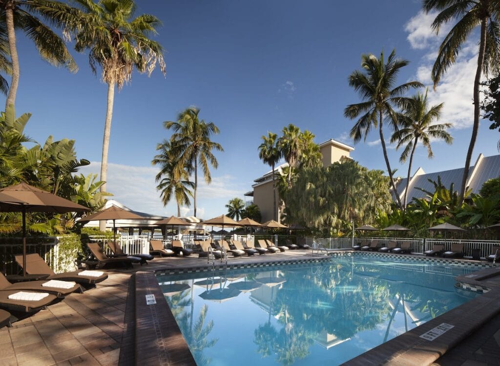 The Pier House Resort is a great place to stay when visiting the Key West beaches