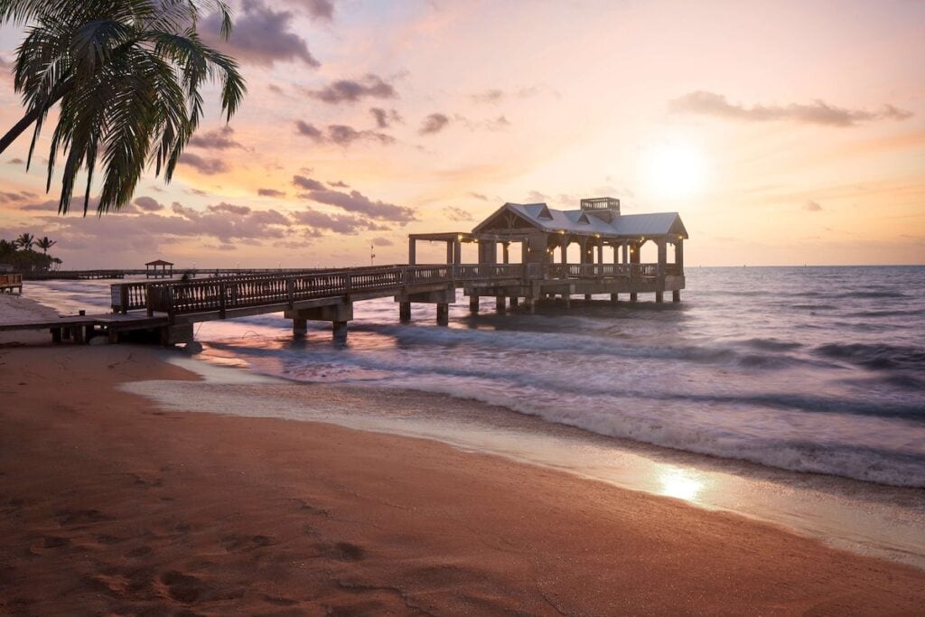 The Reach Resort has one of the best Key West beaches