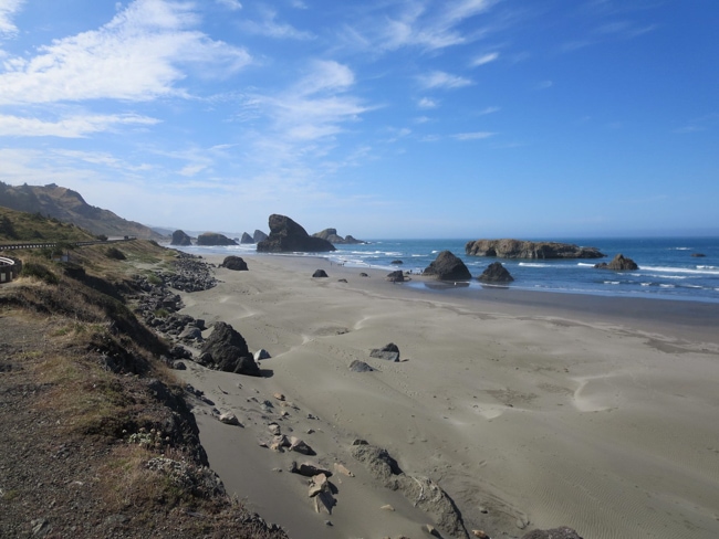 Coastal view in Oregon