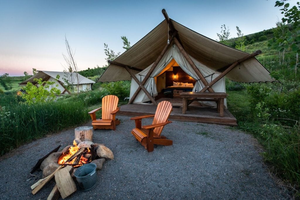 Tent at Conestoga Ranch