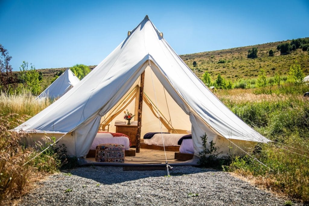 Tent at Conestoga Ranch