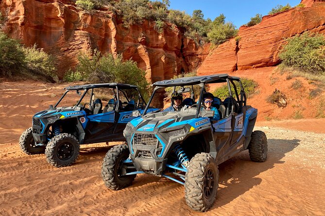 Rzrs riding in Southern Utah